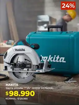 Easy Makita sierra circular 7 1/4" oferta