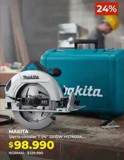 Easy Makita sierra circular 7 1/4" oferta