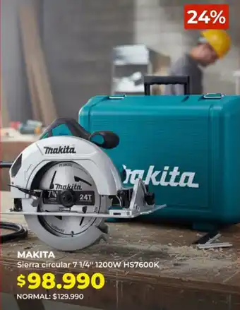 Easy Makita sierra circular 7 1/4" oferta