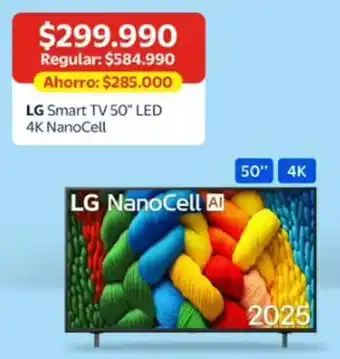 LG Smart TV 50" LED 4K Nanocell