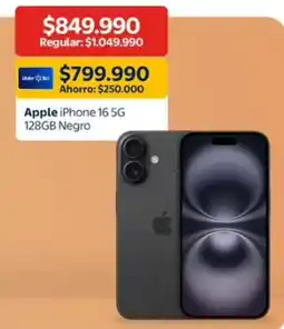 Lider Apple iPhone 16 5G oferta