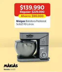 Lider Maigas batidora pedestal 10 litros oferta