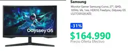 PC Factory Samsung monitor gamer oferta