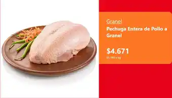 Pechuga Entera de Pollo a Granel