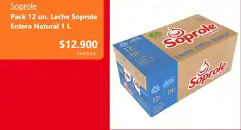 Soprole leche entera natural