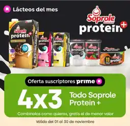 Jumbo Todo soprole protein + oferta