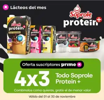 Todo soprole protein +