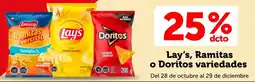 Santa Isabel Lay's, Ramitas o Doritos oferta