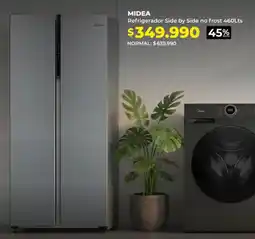 Easy Midea refrigerador side by side no frost oferta