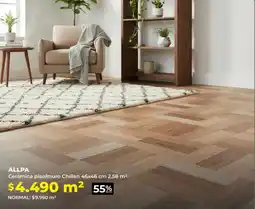 Easy ALLPA Cerámica piso/muro Chillan oferta