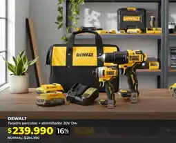 Easy DEWALT Taladro percutor + atornillador 20V Dw oferta