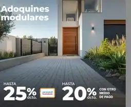 Easy Adoquines modulares oferta