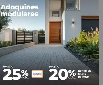 Easy Adoquines modulares oferta