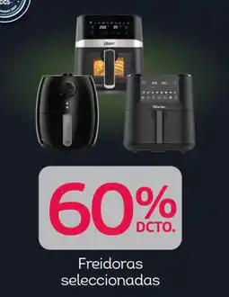 Tottus Freidoras seleccionadas oferta