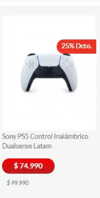 Casa Royal Sony PS5 Control Inalambrico Dualsense Latam oferta
