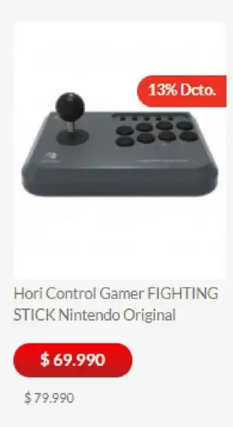 Casa Royal Hori Control Gamer Fighting Stick Nintendo Original oferta
