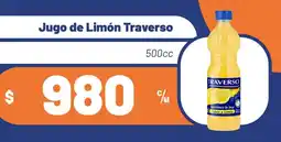 Provimarket Traverso jugo de limon oferta