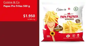 Cuisine & Co. papas pre fritas