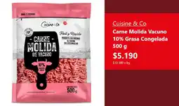 Santa Isabel Cuisine & Co. carne molida de vacuno oferta