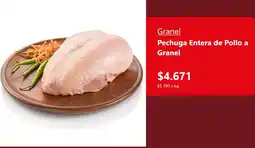 Santa Isabel Pechuga entera de pollo oferta