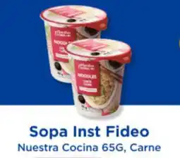Alvi Nuestra Cocina sopa instantanea fideo oferta