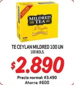 Mayorista 10 MILDRED Te Ceylan oferta