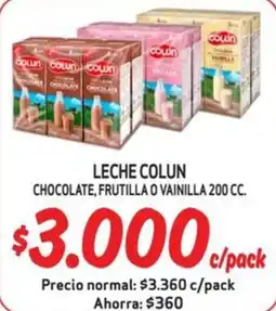 Mayorista 10 Colun leche oferta