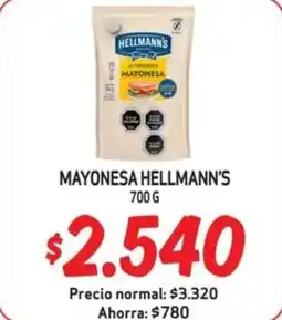 Mayorista 10 Hellmann's mayonesa oferta