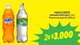 Mayorista 10 Fanta o Sprite oferta