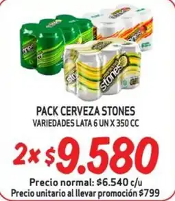 Mayorista 10 Stones cerveza oferta