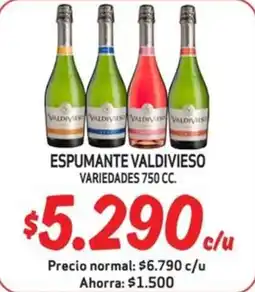 Mayorista 10 Valdivieso espumante oferta