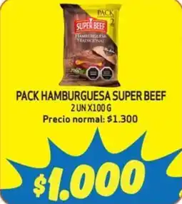 Mayorista 10 Super Beef hamburguesa oferta