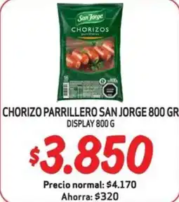 Mayorista 10 San Jorge chorizo parrillero oferta