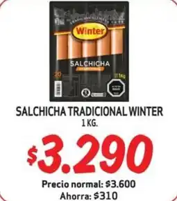 Mayorista 10 Winter salsicha tradicional oferta
