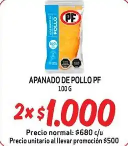 Mayorista 10 PF apanado de pollo oferta