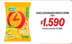 Mayorista 10 Minuto Verde choclo en granos oferta