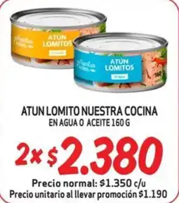 Mayorista 10 Nuestra Cocina atun lomito oferta