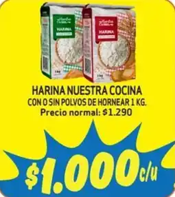Mayorista 10 Nuestra Cocina harina oferta
