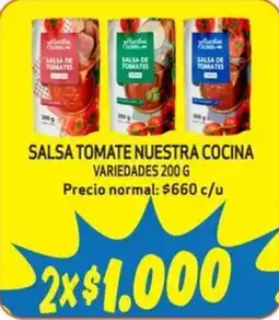 Mayorista 10 Nuestra Cocina salsa tomate oferta