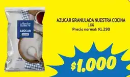 Mayorista 10 Nuestra Cocina azucar granulada oferta