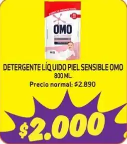 Mayorista 10 Omo piel sensible detergente liquido oferta
