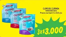 Mayorista 10 Clorinda cloro gel oferta