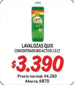 Mayorista 10 Quix lavalozas oferta