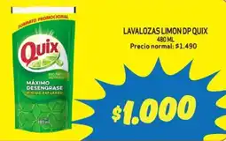 Mayorista 10 Quix lavalozas limon oferta