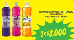 Mayorista 10 Poett liquido limpiador para pisos oferta