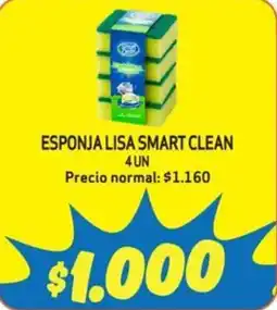 Mayorista 10 Smart Clean esponja lisa oferta