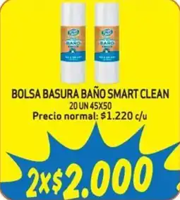 Mayorista 10 Smart Clean bolsa basura baño oferta