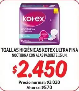 Mayorista 10 Kotex Ultra Fina oferta
