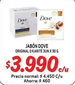 Mayorista 10 Dove jabón oferta