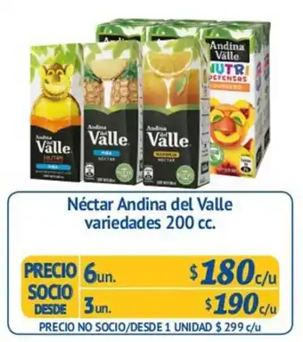 Alvi Néctar Andina de Valle 200cc 6un. oferta